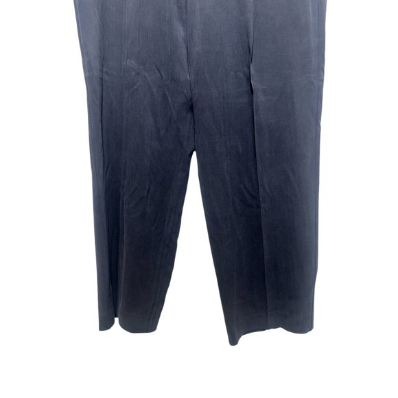 Tommy Bahama Silk Pleated Pants Mens Size 36x32 Black Relaxed fit Golf Preppy - Picture 9 of 13